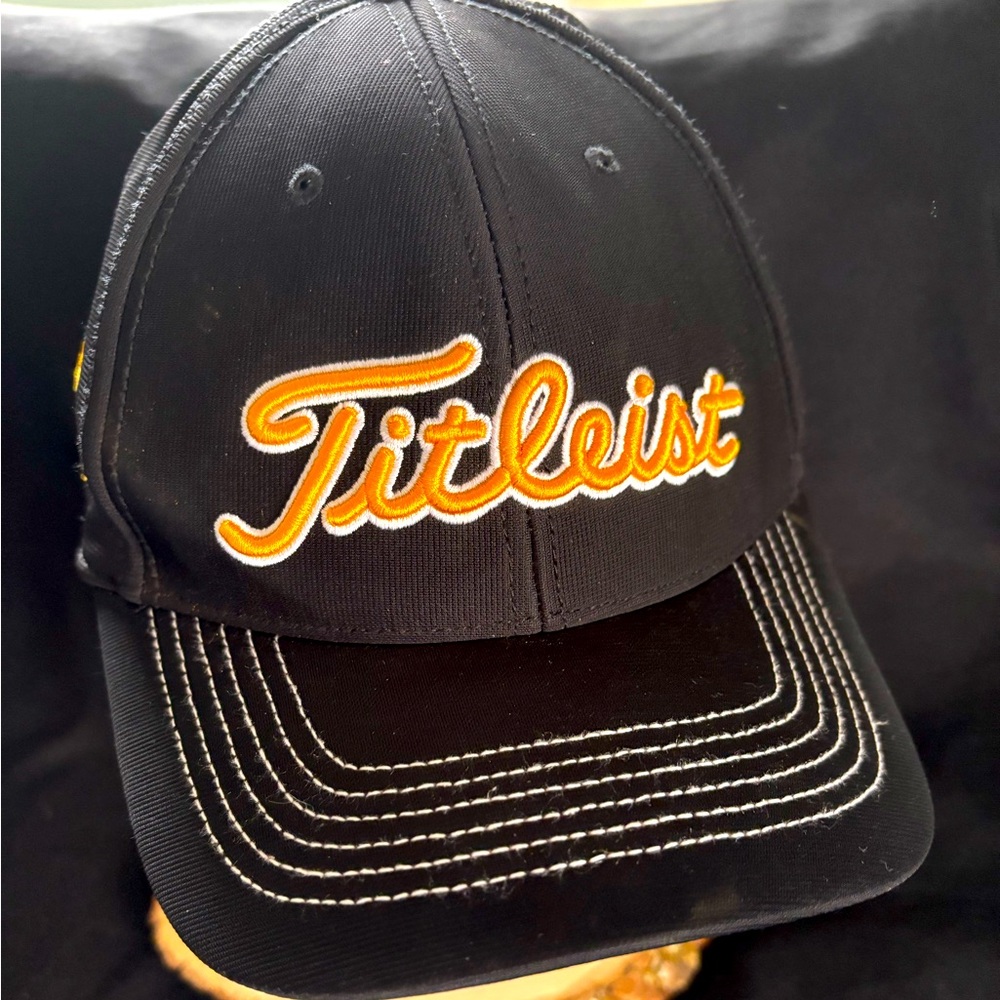 Titleist Black and Gold Cap